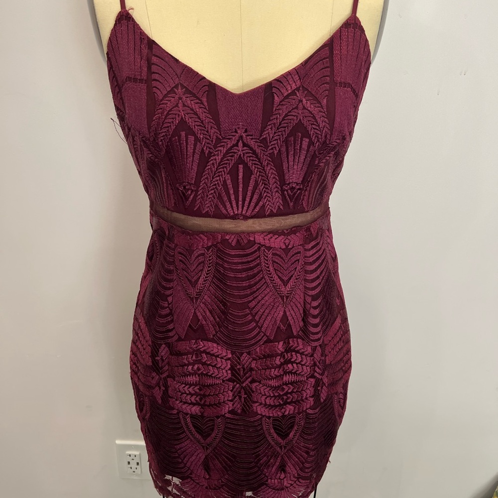 Guess Deep Red Dress